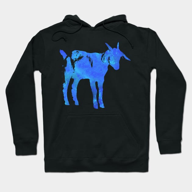 Cosmic Goat Hoodie by RiaoraCreations